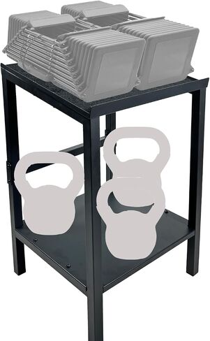 Black-Dumbbell rack, dumbbell rack.dumbbell rack Metal dumbbell weight rack storage rack, dumbbell storage with non-slip pad. Better protection dumbbells, bearing capacity 180LB. in Saudi Arabia