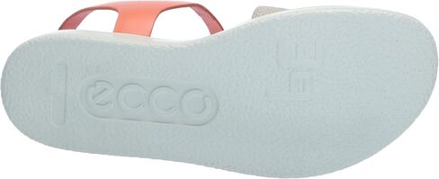 ECCO Women's Flowt 2 Band Sandal, Coral Nubuck, 10-10.5 in Saudi Arabia