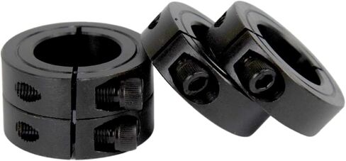 Jeremywell 1 "تجويف واحد سبليت مجموعة برغي رمح طوق OD 1-3 / 4 "عرض 1/2" (4 قطع) in Saudi Arabia