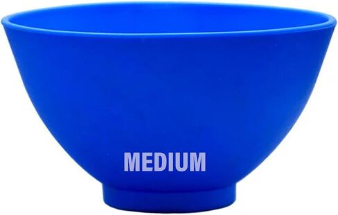 Large Autoclavable Dark Blue Silicone Flexible Dental Mixing Bowl, Mixing Plasters- Large 5.2" (d) x 3.50" (h) 550 ml/cc in Saudi Arabia