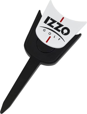 أداة إصلاح IZZO Golf Single Prong Golf Divot - أداة إصلاح علامات ملعب الجولف البيضاء مع علامة كروية in Saudi Arabia