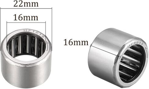 HF2520 Needle Roller Bearings - [25mm x 32mm x 20mm] One Way Clutch Bearing for Transmission Use, Chrome Steel Rollers in Saudi Arabia