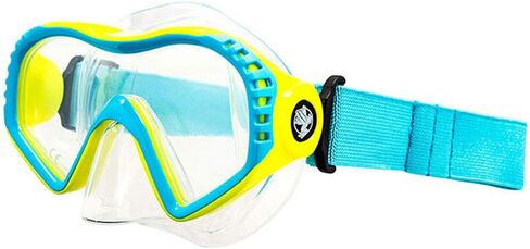 AKONA Joey Single Lens Children's Snorkeling Mask with Elastic Strap - Pink/Purple in Saudi Arabia