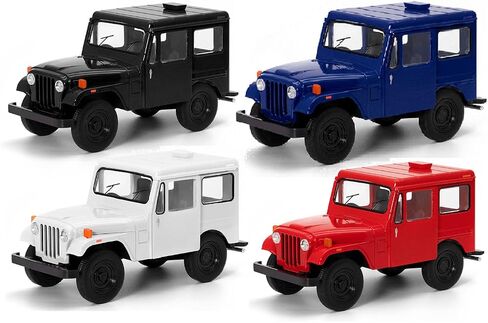 KiNSMART 1971 Jeep DJ-5B Police Edition 1:26 Scale 5 Inch Die Cast Metal Model Toy in Kuwait