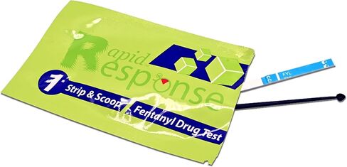 Rapid Response Fentanyl Test Strips - 2 Test Strips Per Pack - #1 Global Selling Fentanyl Strips - Harm Reduction Tool - Overdose Prevention in Saudi Arabia