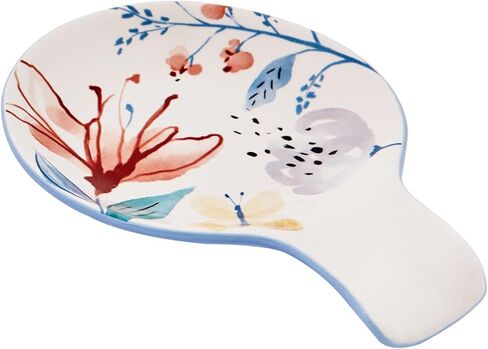 Bico Tunisian Ceramic Spoon Rest, House Warming Gift, Dishwasher Safe in Saudi Arabia