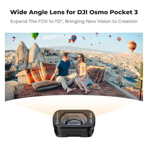 مجموعة مرشحات K&F Concept تأثير مغناطيسي وND & CPL متوافقة مع DJI Osmo Pocket 3، 3 عبوات CPL Black Diffusion 1/4 ND2-32 ملحقات مرشحات، زجاج بصري عالي الدقة/متعدد الطبقات in Kuwait