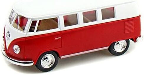 KiNSMART 1962 Volkswagen Classic Bus 1:32 مقياس 5 بوصة لعبة مجسمة معدنية مصبوبة سيارة كستنائي in Kuwait
