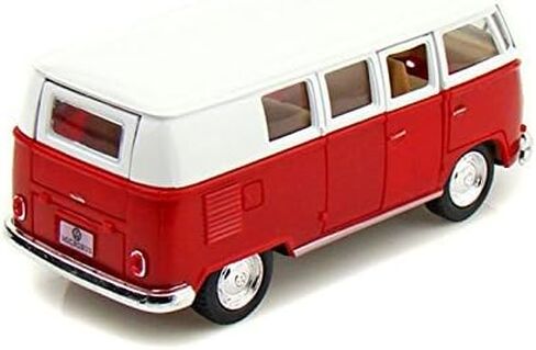 KiNSMART 1962 Volkswagen Classic Bus 1:32 مقياس 5 بوصة لعبة مجسمة معدنية مصبوبة سيارة كستنائي in Kuwait