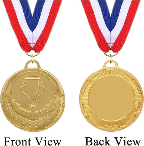 Baseball Softball Medals for Kids,12 Pack Golden Metal Medal Awards Baseball Team, T-Ball, Softball, Baseball Game Sports Day Favors Prizes for Boys Children Adults in Kuwait