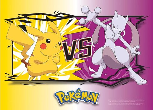 Buffalo Games - Pokemon - Birthday Party - 100 Piece Jigsaw Puzzle for Families -Challenging Puzzle Perfect for Game Nights - Finished Size is 15.00 x 11.00 in Saudi Arabia