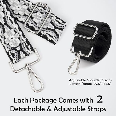 Clear Bag for Stadium Events with 2 Detachable Straps, Sling Bag, Clear Concert Bag for Women/Men, Clear Crossbody Bag, with Adjustable Black & Snowflake Style Straps in Kuwait