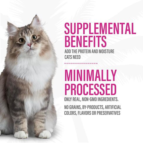 تيكي كات بورن كارنيفور يكمل الجزء العلوي من طعام القطط الرطب، عالي البروتين ومكونات محدودة، حزمة متنوعة 2.1 أونصة. الحقيبة (12 لكل صندوق) in Kuwait