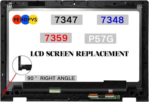 L53545-001 Replacement for HP Envy x360 15-dr 15m-dr 15-dr1070wm 15-dr1075cl 15-dr1679cl 15-dr1058ms 15-dr1072ms L64480-001 15.6" FHD 1920X1080 30 Pins LCD Touch Screen Display Assembly in Saudi Arabia