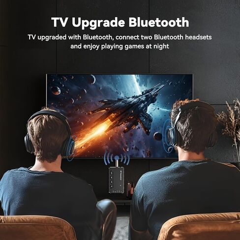 Bluetooth 5.4 Transmitter Receiver 3-in-1 Bluetooth Adapter HiFi Audio Bluetooth Receiver FM Transmitter with LED Display 3.5mm AUX RCA USB for TV/Car/PC/Home Stereo/Speakers in Kuwait