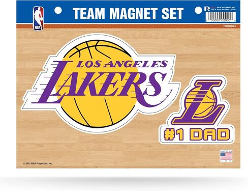 Rico Industries NBA Phoenix Suns Team Magnet Set 8.5" x 11" - Home Décor - Regrigerator, Office, Kitchen, Large in Saudi Arabia