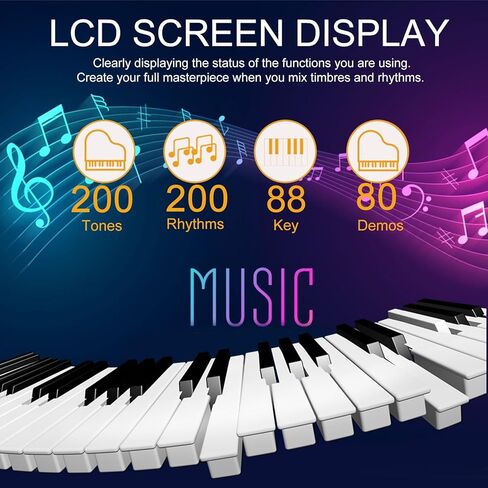 61 keys keyboard piano, Electronic Digital Piano with Built-In Speaker Microphone in Saudi Arabia