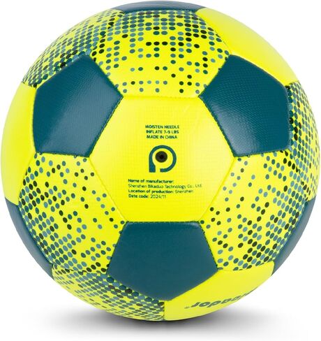 Size 5 Soccer Ball Official for Adult Youths, Training Match Soccer Balls Outdoor Indoor Sport with Pump in Kuwait