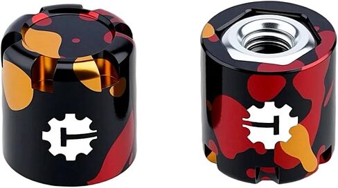 4PCS Aluminum M4 Nut Wheel Rim Center Cap Manual Locking Hubs for 1/10 RC Crawler Car Traxxas TRX4 Axial SCX10 D90 Tamiya MST Redcat in Kuwait