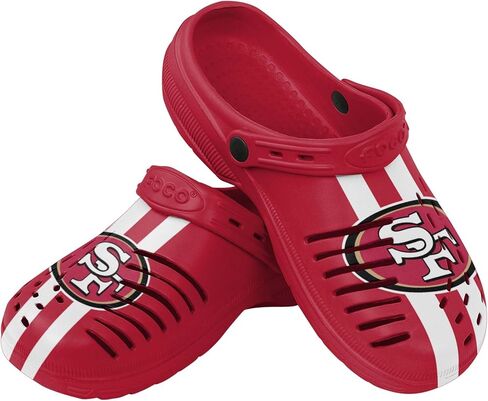 FOCO Pittsburgh Steelers NFL Mens Team Stripe Clog مع حزام - XL in Saudi Arabia
