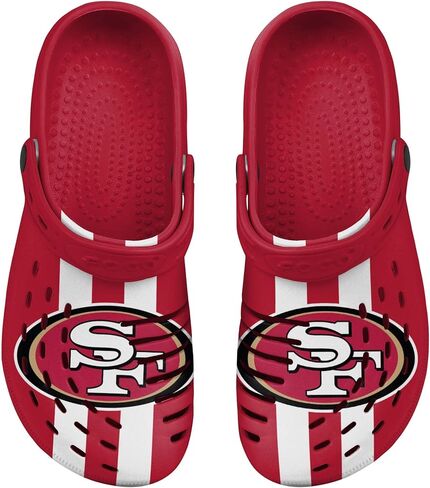 FOCO Pittsburgh Steelers NFL Mens Team Stripe Clog مع حزام - XL in Saudi Arabia