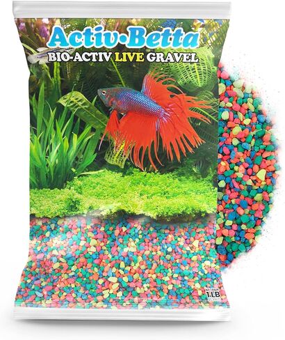 Neon Pink Aquarium Sand, 1 Lbs - Premium Fish Tank Substrate for Betta and Freshwater Aquariums, Enhances Water Quality and Vibrant Aesthetic in Saudi Arabia