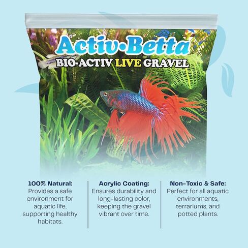 Neon Pink Aquarium Sand, 1 Lbs - Premium Fish Tank Substrate for Betta and Freshwater Aquariums, Enhances Water Quality and Vibrant Aesthetic in Saudi Arabia