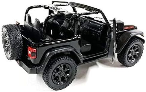 2018 Jeep Wrangler Rubicon No Top Blue - Kinsmart P/B in Saudi Arabia