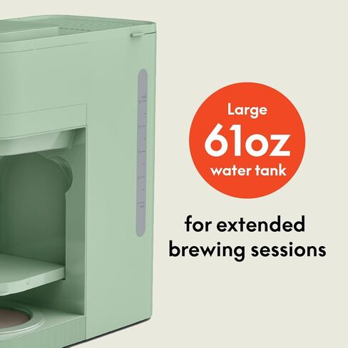 BELLA VersaBrew 2-in1 Coffee Maker, Fits-anywhere™ Kitchenware, Brew 3 Sizes Carafes & Single Serve Cups, Dishwasher Safe Reusable Filter & Filter Holder, Iced Coffee Function, 60oz Tank, Oatmilk in Kuwait