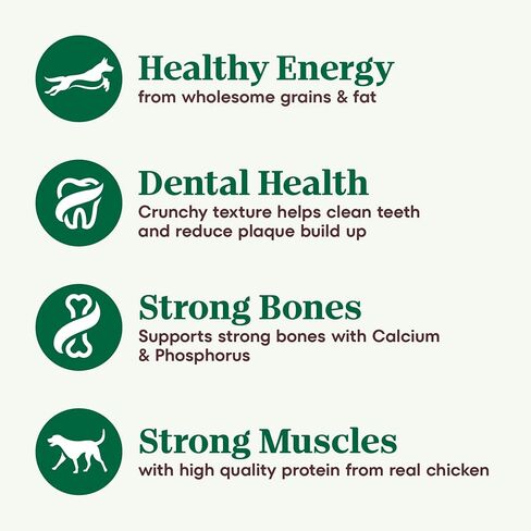 NUTRO NATURAL Choice طعام الكلاب الجاف لكبار السن من السلالات الصغيرة، وصفة الدجاج والأرز البني، طعام الكلاب، 5 رطل. in Saudi Arabia