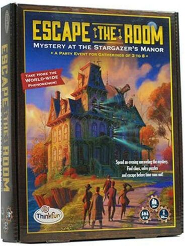 ThinkFun Escape the Room Stargazer's Manor - تجربة غرفة الهروب في صندوق لعمر 10 سنوات فما فوق in Saudi Arabia