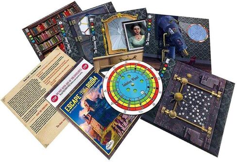 ThinkFun Escape the Room Stargazer's Manor - تجربة غرفة الهروب في صندوق لعمر 10 سنوات فما فوق in Saudi Arabia