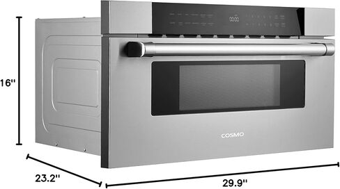 كوزمو COS-MWD3012NHSS 30 بوصة، درج ميكروويف، ستانلس ستيل in Kuwait