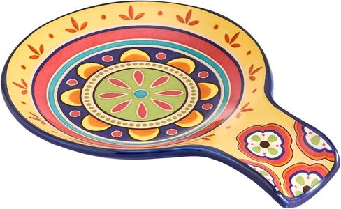 Bico Red Spring Bird Ceramic Spoon Rest, House Warming Gift, Dishwasher Safe in Saudi Arabia
