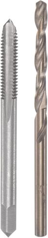 Tap & Bit Sets, 1/4-20 UNC 2B Straight Flute Machine Thread Milling Tap, 5.1mm M35 Cobalt High Speed Steel (HSS-CO) Twist Drill Bit in Saudi Arabia