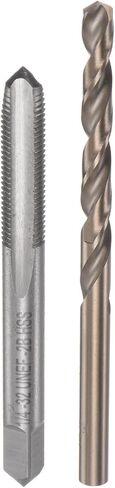 Tap & Bit Sets, 1/4-20 UNC 2B Straight Flute Machine Thread Milling Tap, 5.1mm M35 Cobalt High Speed Steel (HSS-CO) Twist Drill Bit in Saudi Arabia