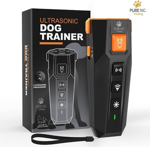 PNG Dog Bark Deterrent Device | Anti Barking Device for Dogs | Dog Training & Behavior Aids | Ultrasonic Bark Stopper with LED Flashlight | Dog Whistle to Stop Barking Neighbors Dog in Saudi Arabia