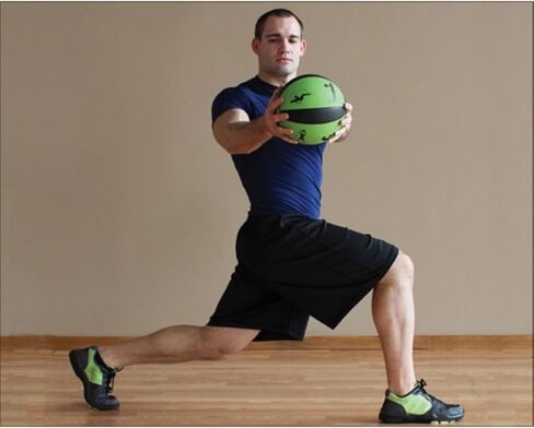 Prism Fitness 400-150-004 10 Pound Weighted Fitness Smart Medicine Ball for Pilates, Yoga, Strength Training, Blue in Saudi Arabia