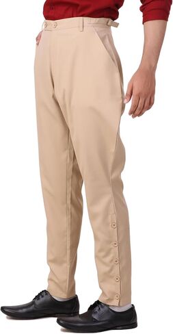 ThePirateDressing Steampunk Victorian Cosplay Costume Mens Archibald Jodhpur Pants Trousers C1326 in Kuwait