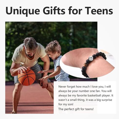 2pcs Football Jewelry Kit, Adjustable Football Bracelet and Football Pendant Necklace, Quality Fitness Jewelry, Fine Jewelry Gift Box, Football Jewelry Kit Gifts for Boys Player Son Grandson in Saudi Arabia