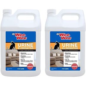 Four Paws Wee-Wee Cat Urine Eliminator Stain and Odor Destroyer 128 Ounces in Kuwait