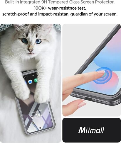 Miimall Slim for Samsung Galaxy S24 Case Clear with Ring Stand, Soft TPU Anti-Yellow [Metal Magnetic Ring Holder][Support Car Magnetic Mount] Shockproof Phone Case for Galaxy S24 - Clear in Saudi Arabia