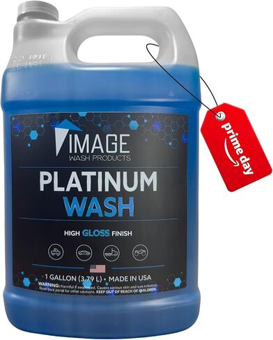 منتجات غسيل الصور - غسول بلاتيني - صابون غسيل الشاحنات المركز بدرجة التفاصيل الاحترافية - غسول رغوي عالي التشحيم للشاحنات/المركبات الترفيهية/السيارات/القوارب/المقطورات/المعدات (16oz) in Kuwait