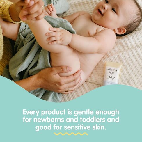 Tubby Todd Baby Bath & Skincare Kit - The Baby Bundle - Baby Shampoo and Body Wash, Everyday Lotion, All Over Ointment & Diaper Paste Cream Gift Set - Full Size Fragrance-Free in Kuwait