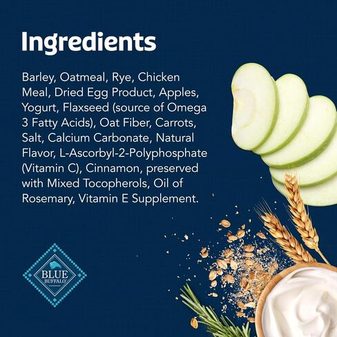 Blue Buffalo Health Bars Mini Crunchy Dog Biscuits, Oven-Baked with Natural Ingredients, Apples & Yogurt, 16-oz. Bag in Saudi Arabia