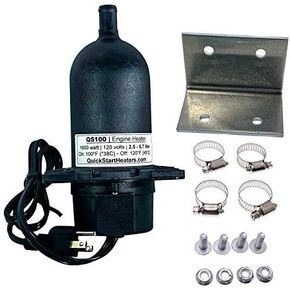 Engine Heater QS100 | TPS101GT10-000 Equivalent | 1000W 120V 8.4Amps On: 100 - Off: 120 F° | Generic exact replacement