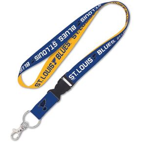 WinCraft St. Louis Blues NHL 1 inch Wide Detachable Lanyard Keychain