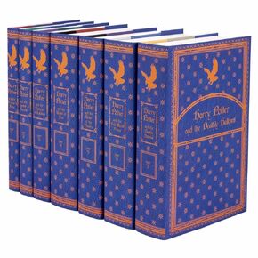 Juniper Books Harry Potter Boxed Set: Hufflepuff Edition | 7 Hardcover Volumes with Custom Designed Art Book Covers | Author J.K. Rowling | Includes All 7 Volumes