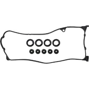 X AUTOHAUX 1 Set Valve Cover Gasket Set VS50606R for Honda Civic DX LX V-TEC 1.7L 1668CC L4 SOHC (16 VALVE) ENG CODE D17A1 2001-2005
