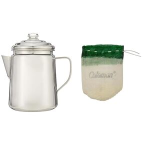 Coleman 12-Cup Stainless Steel Coffee Percolator